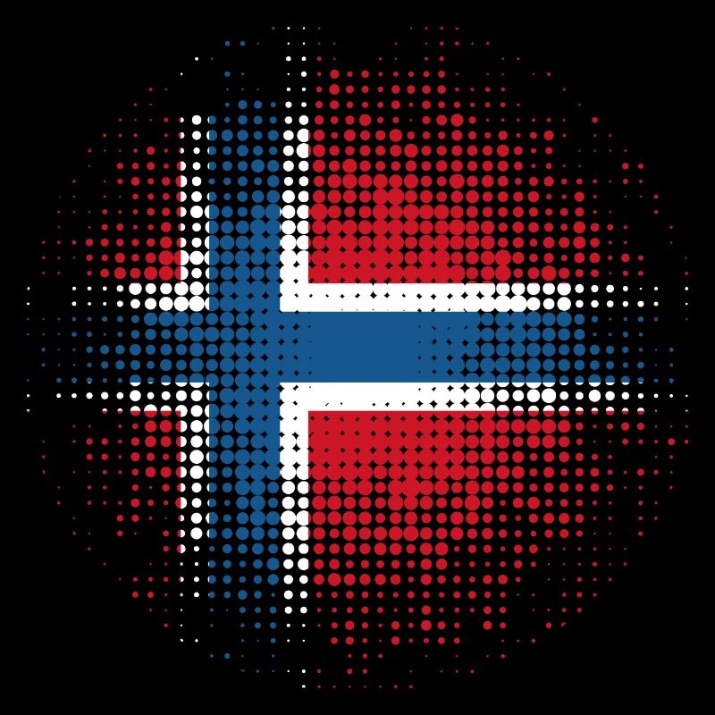 Norwegen Flagge