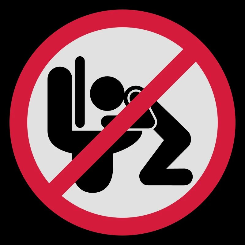 Kotzen verboten | puke | Spit | Vomit not allowed