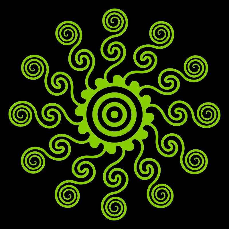 écoulement en spirale