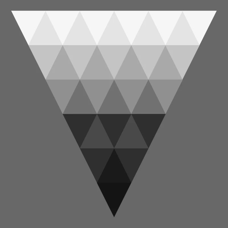 Abstract triangle