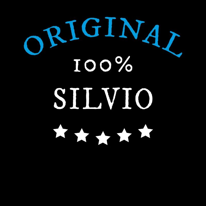 Original 100% Silvio, Geschenk, Namen