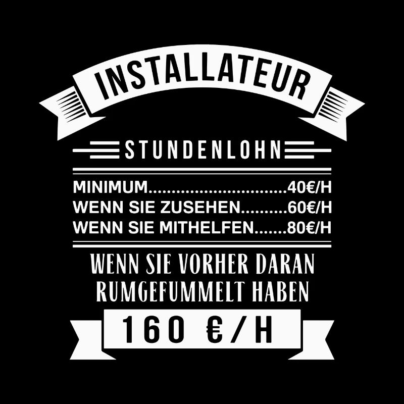 INSTALLATEUR STUNDENLOHN