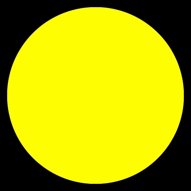 cercle jaune