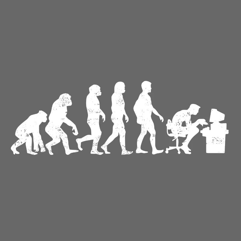 évolution des programmeurs codeur cadeau informatique