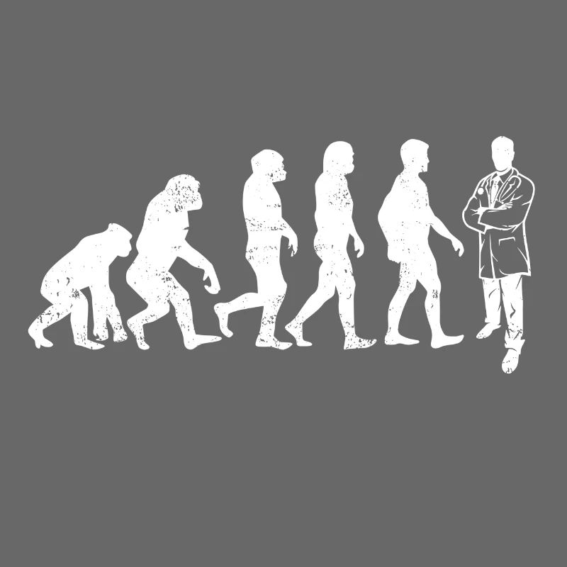 Doktor evolution arzt heiler geschenk krankheit