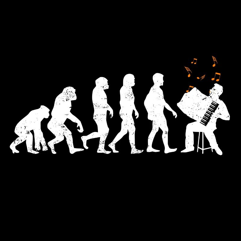 Accordéon Evolution du développement, musicien
