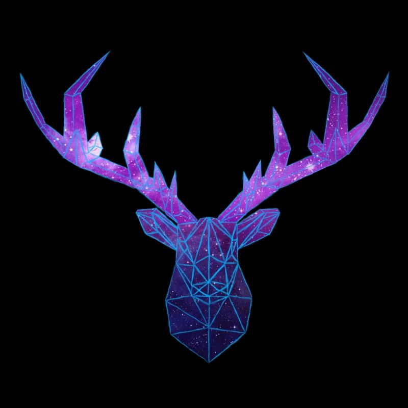 Cerf Low Poly Cosmos