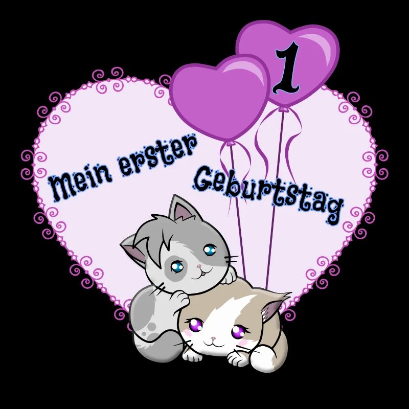 Mein erster Geburtstag für Mädchen Geschenk Idee