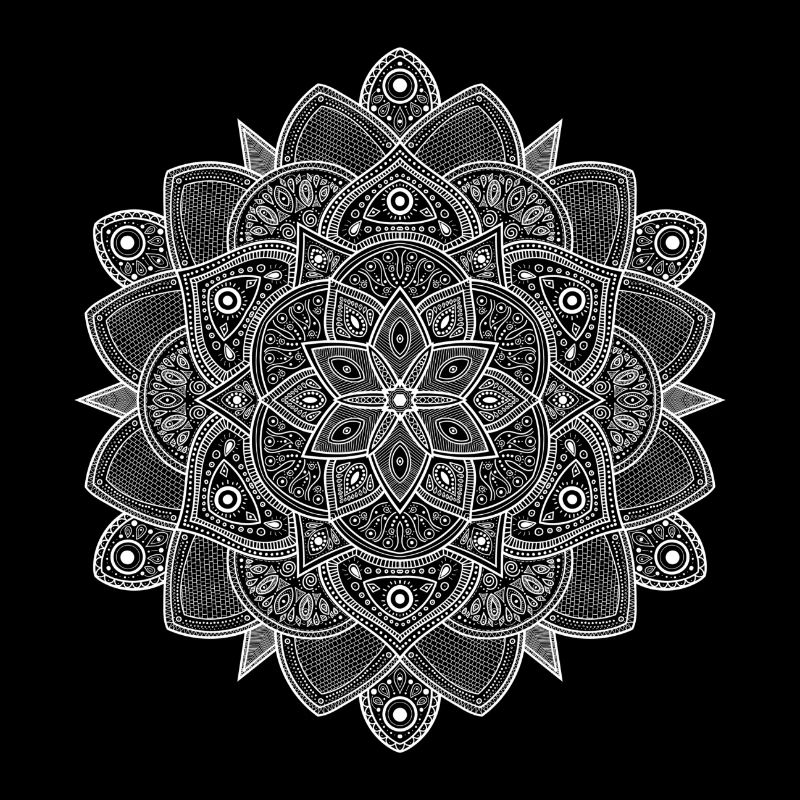 Mandala (blanc)