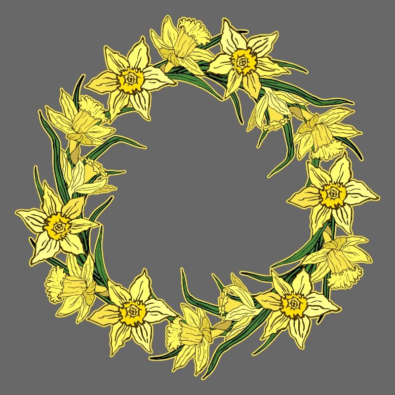 Valentine's Day Easter Birthday Wedding Daffodils