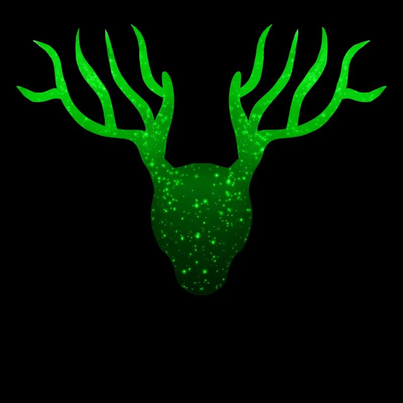 Cerf écologie flat