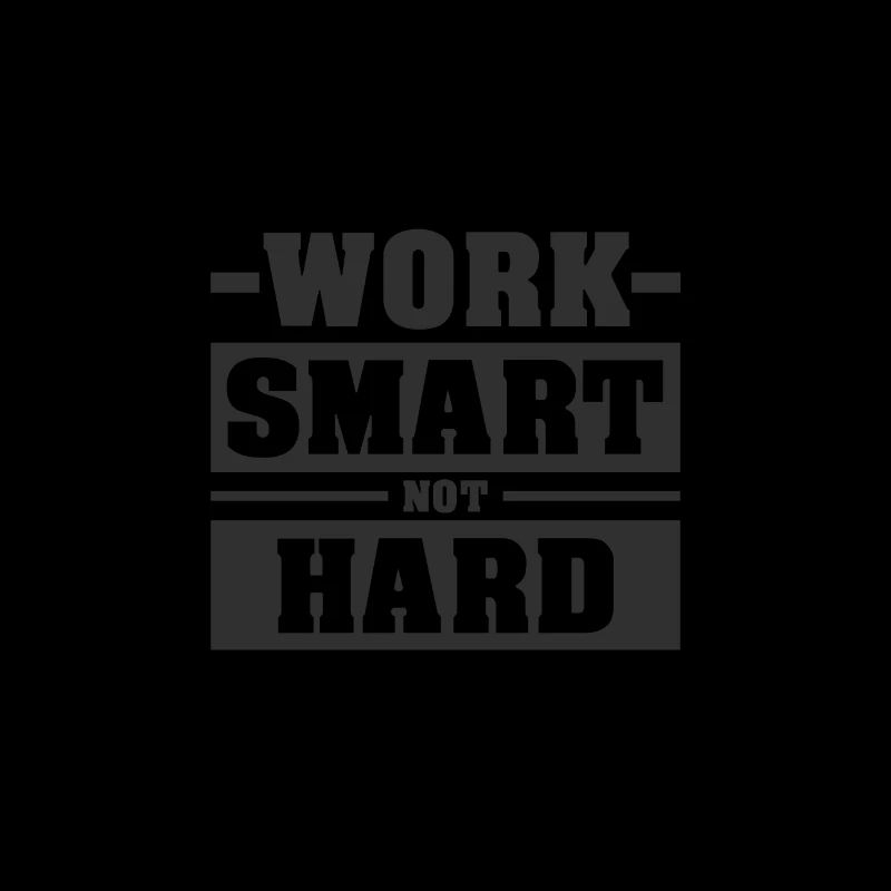WORK SMART NOT HARD | MOTIVATION