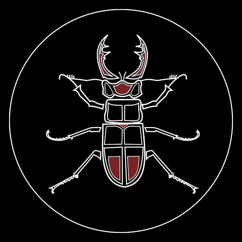 Stag beetle - nature