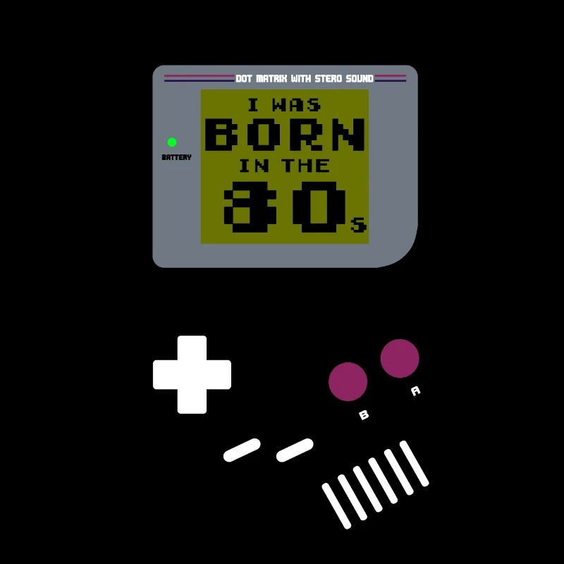 Ich wurde in den 80ern geboren