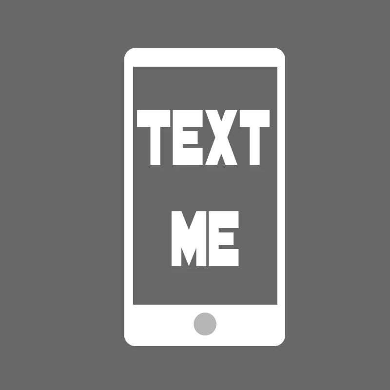 TEXTE MOI Dites Smartphone Mobile Phone Gift White