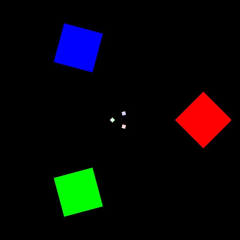 Abstract Art - Colorful Rectangle Design