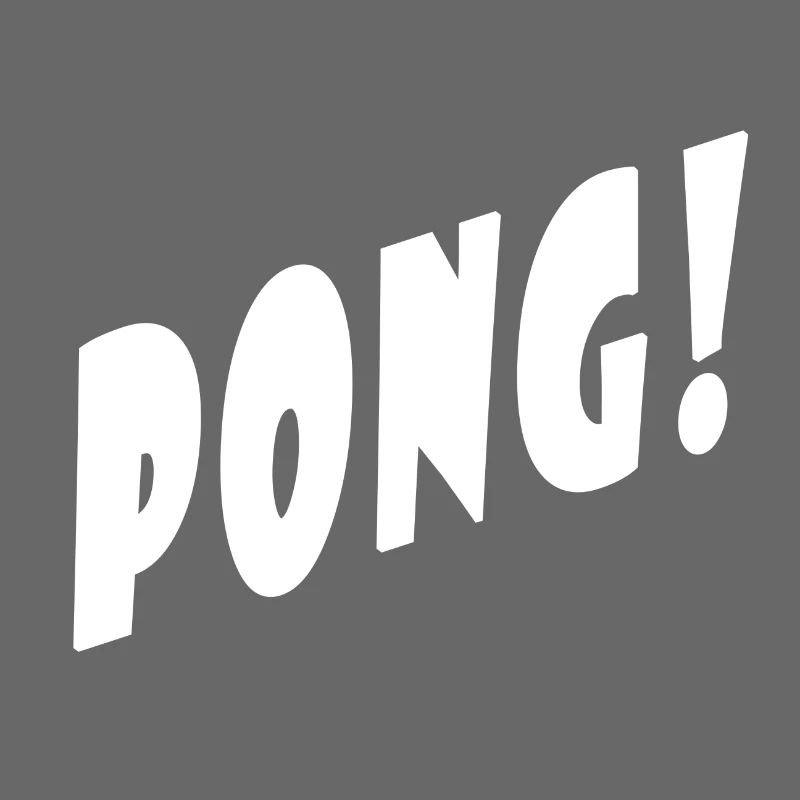 Pong! - Black / Black - Partner / Duo Look - Ping!