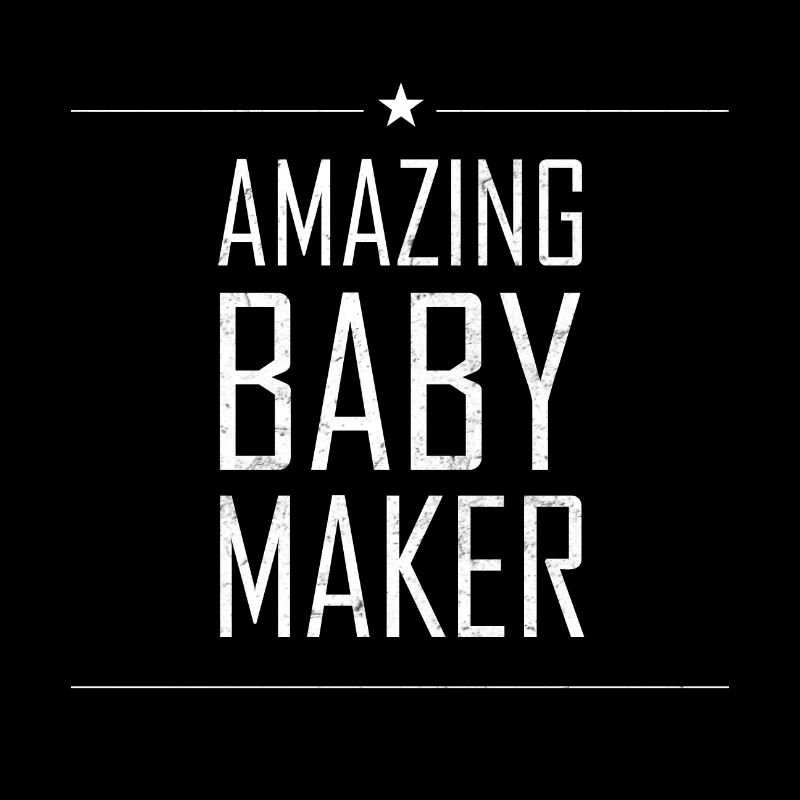 TABOURET DE BÉBÉ AMAZING BLANC Tee-shirt et cadeau
