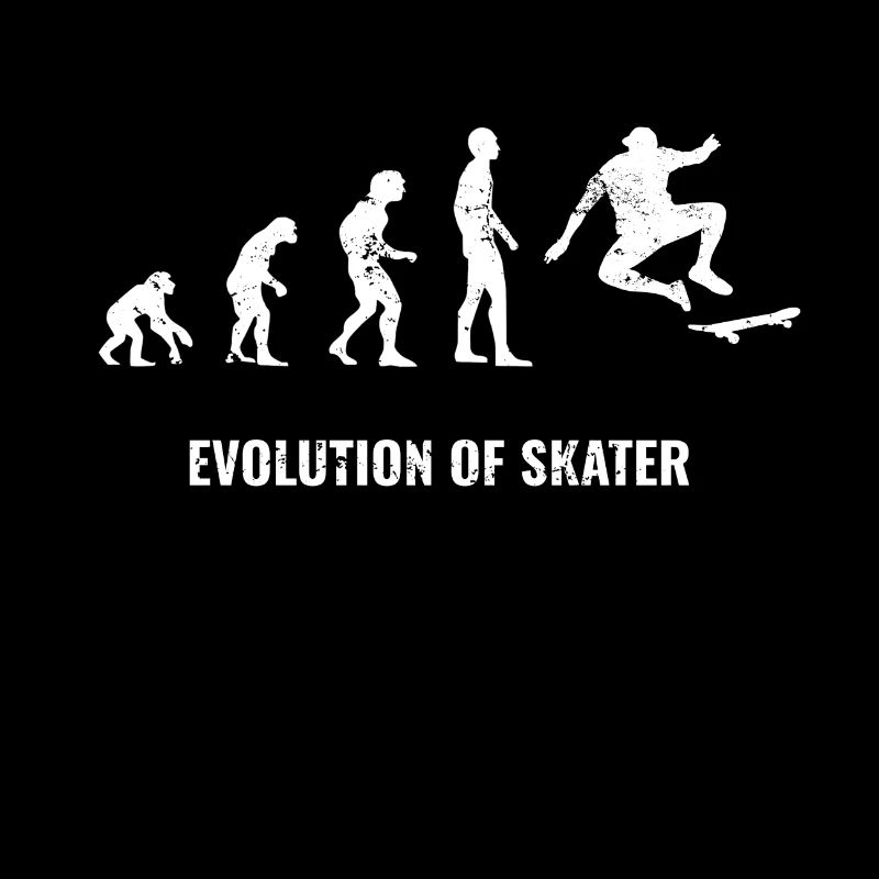Skater Skateboard Sport Strasse Rollen cool Evolut