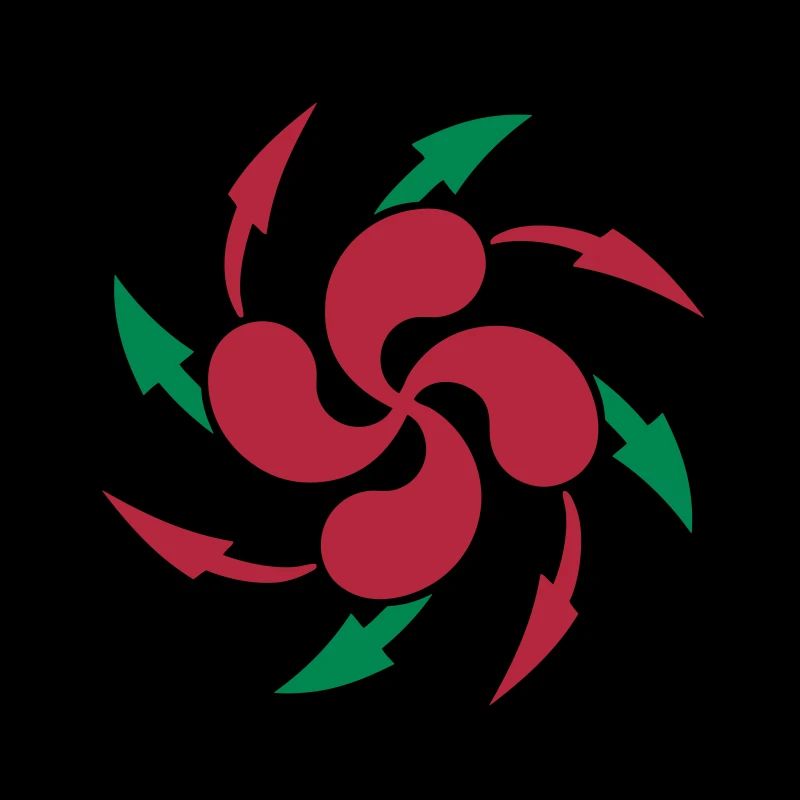 lauburu basque cross design