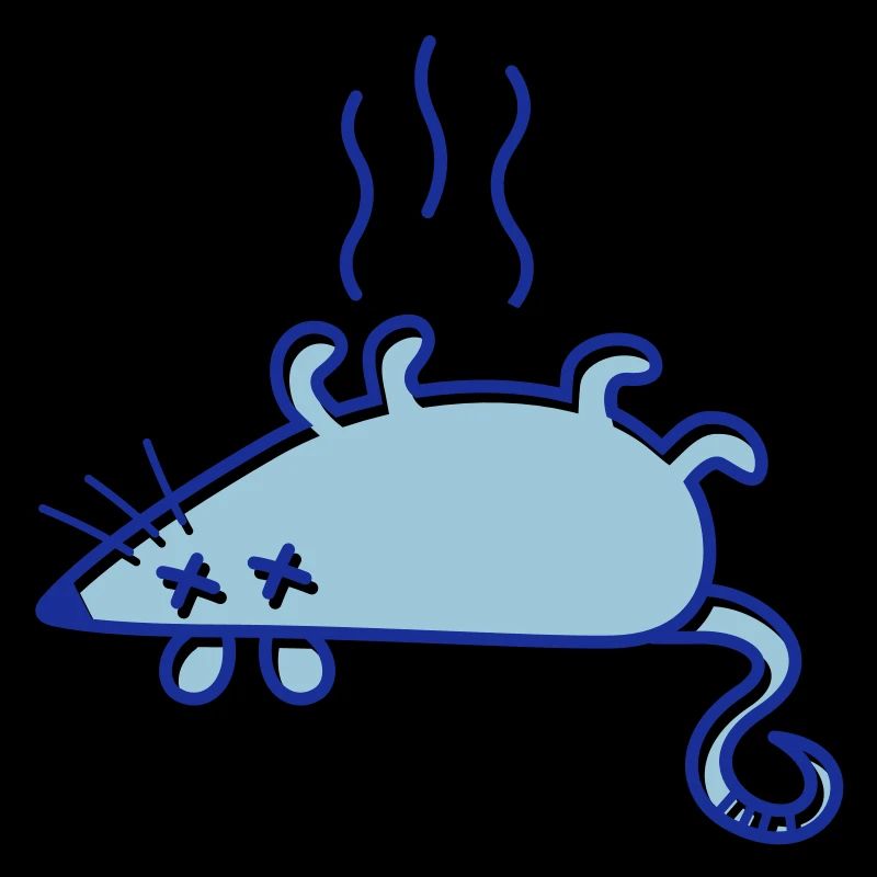 Une souris morte