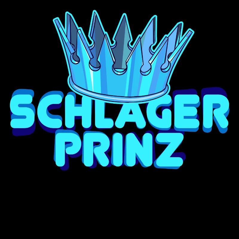Schlager Prinz Volksmusik Fan Krone Statement
