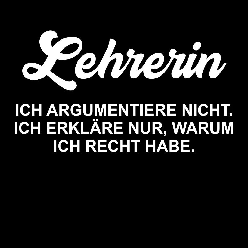 Lehrerin Lustiger Spruch Schule Abi Humor Geschenk