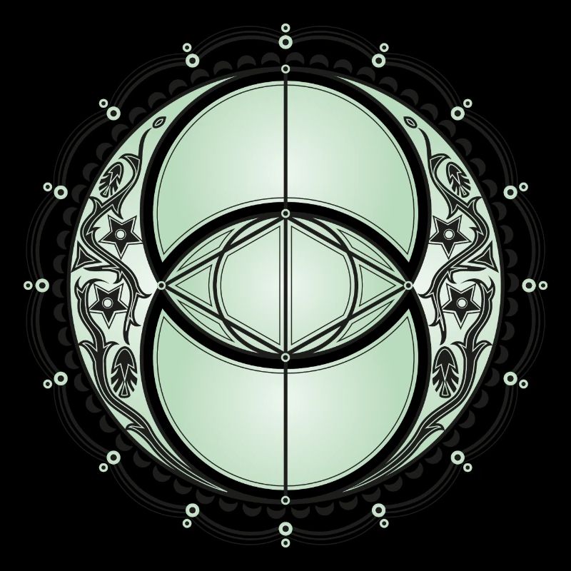 Vesica Piscis, Chalice Well, Avalon, magic, celtic