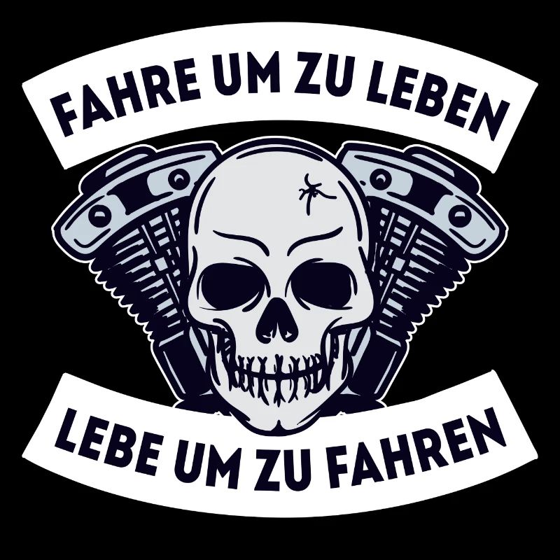 Motorrad Totenkopf Spruch Motorräder Statement