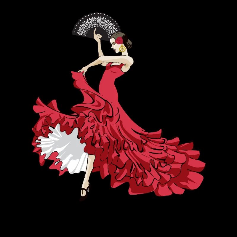 Danseuse de flamenco