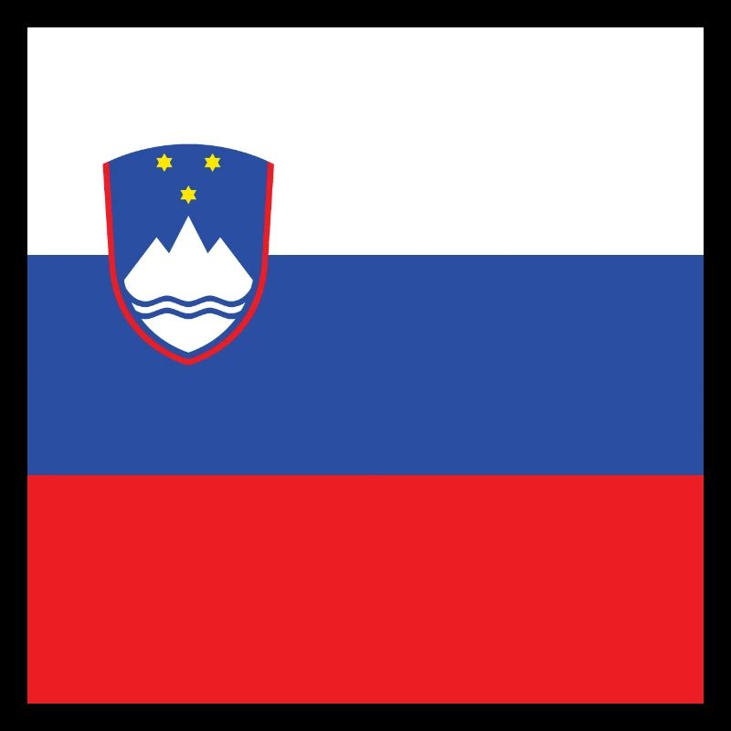 Drapeau slovène, cadeau slovène de fierté slovène