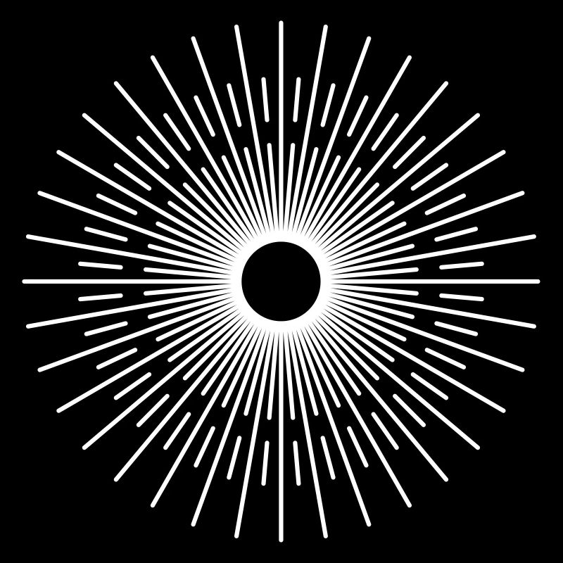 Rayons du soleil