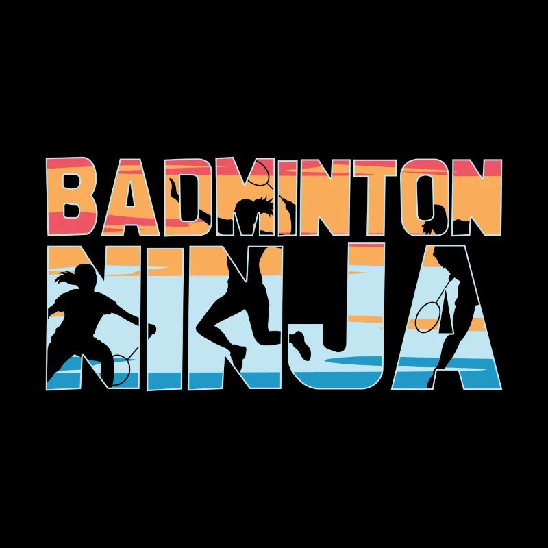 Badminton Ninja Badminton Spieler