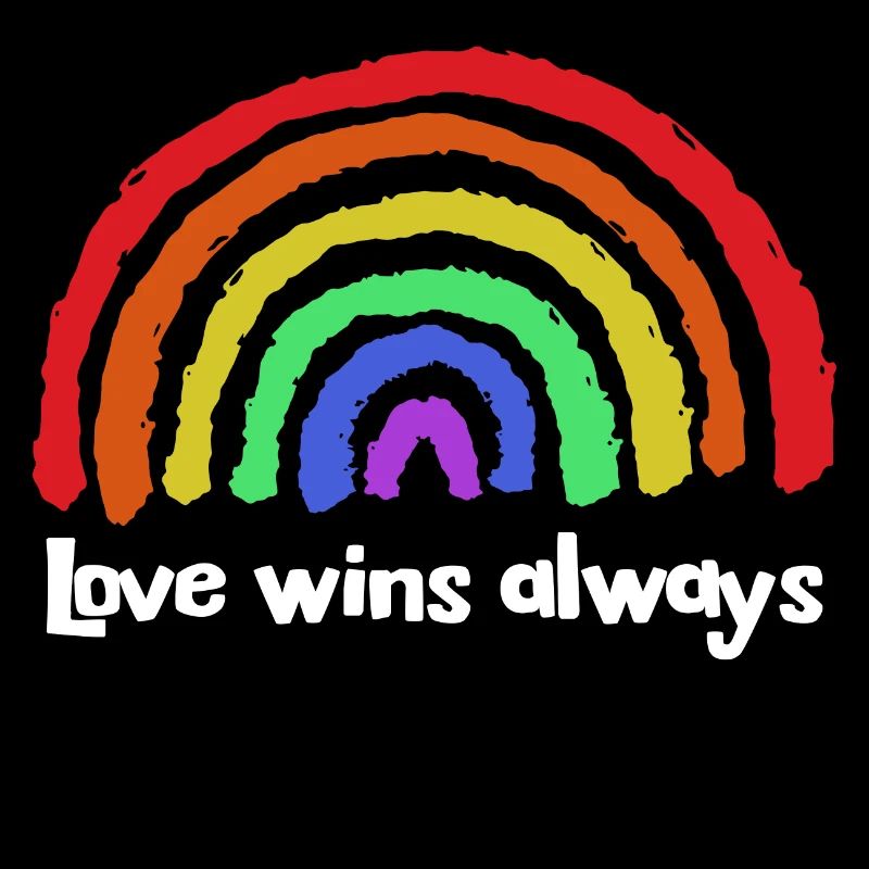 Déclaration d’amour Paix Arc-en-ciel Liberté