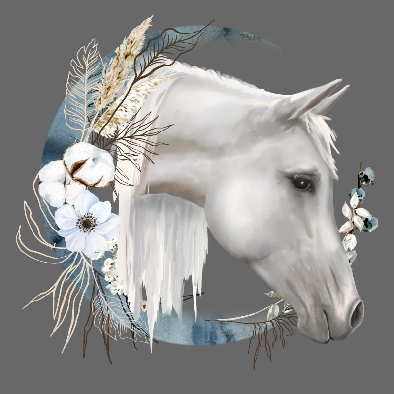 Pferdemotiv Boho