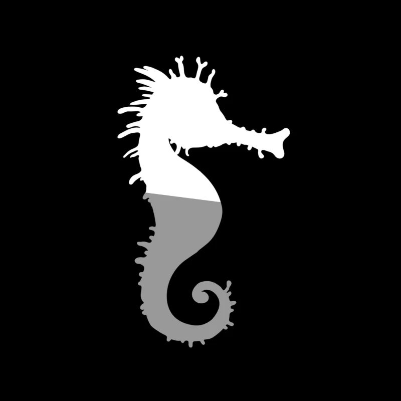 Seepferdchen - Illustration