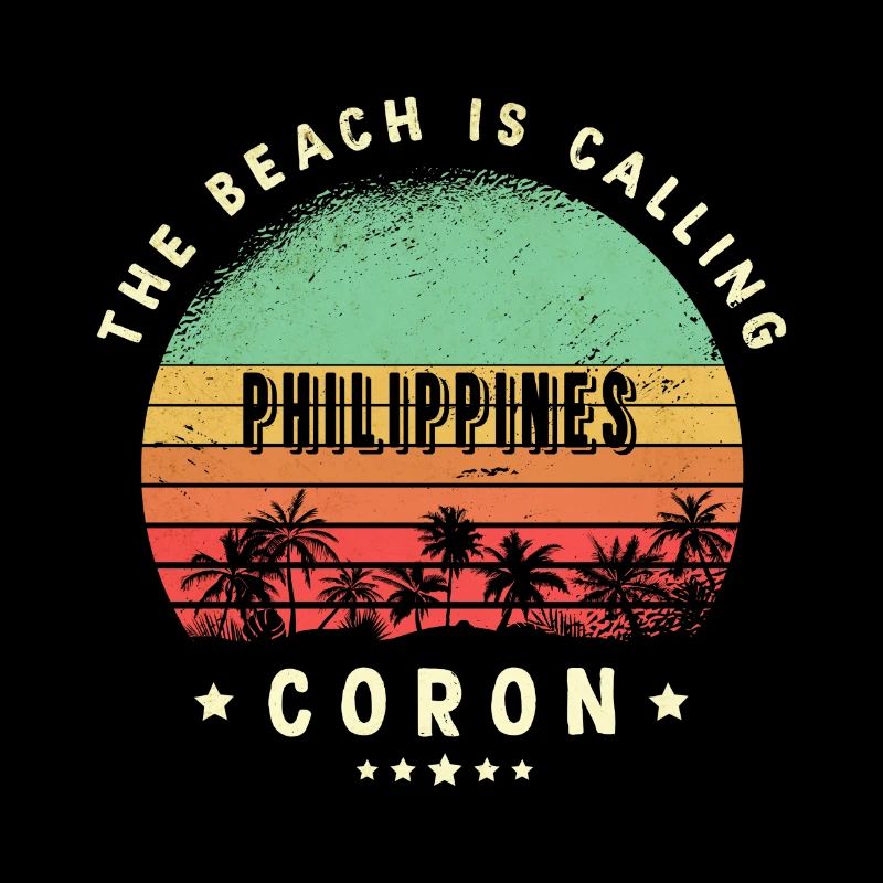 Design de plage Coron Indonésie