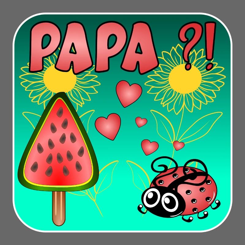 Wassermelonen Eiscreme - PAPA MARIENKÄFER