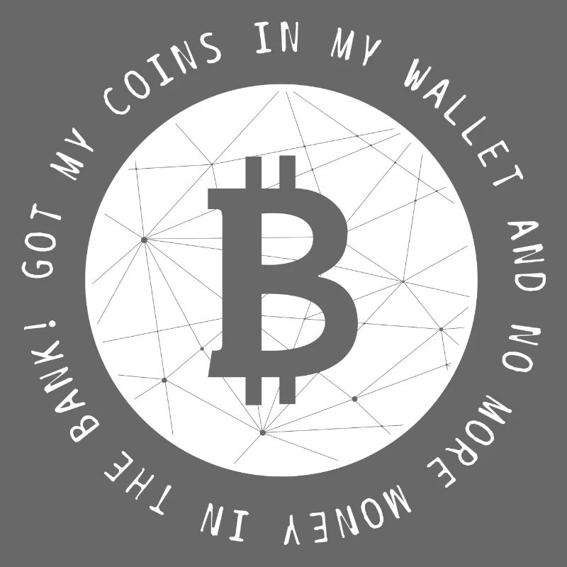 Bitcoin BTC Crypto Crypto drôle de dicton cool
