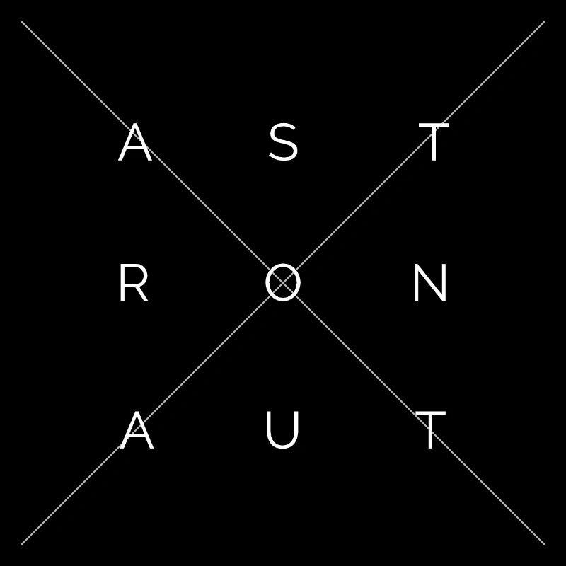 Astronaut icon logo icon graphic font modern