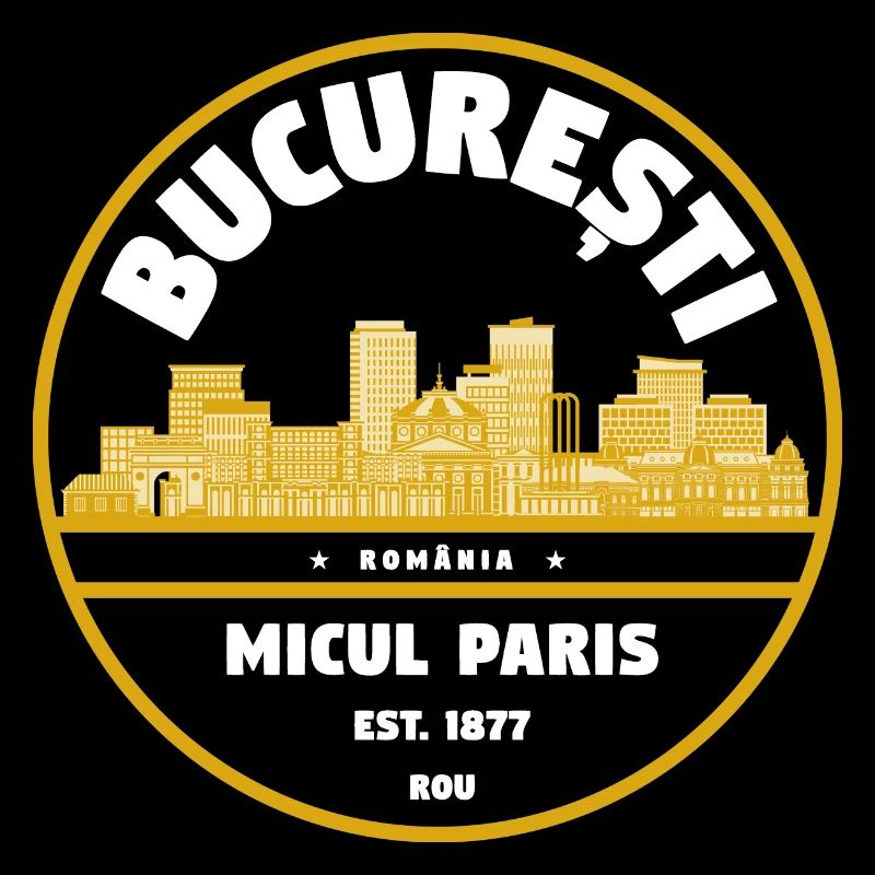 Micul Paris Bucharest Badge