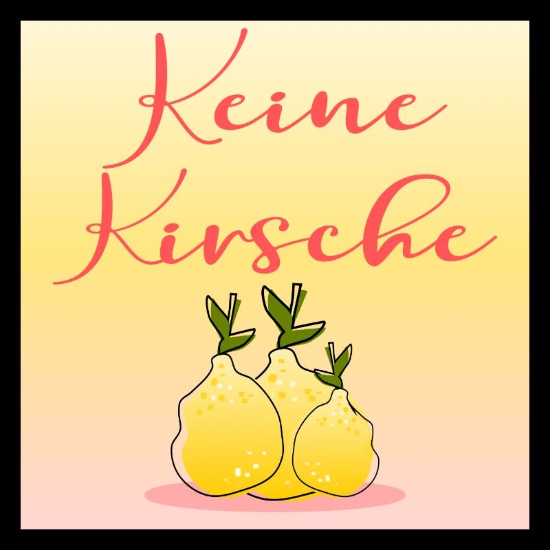 Früchte Zitronen - Kirsche