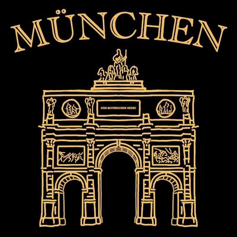 Porte de la Victoire emblématique Munich