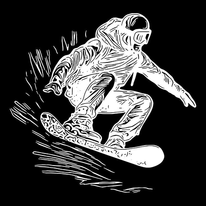 Snowboarding Jump Style Krasser Snowboard Move