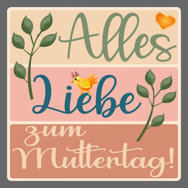 Muttertagssprüche Alles Liebe zum Muttertag HÜHNER