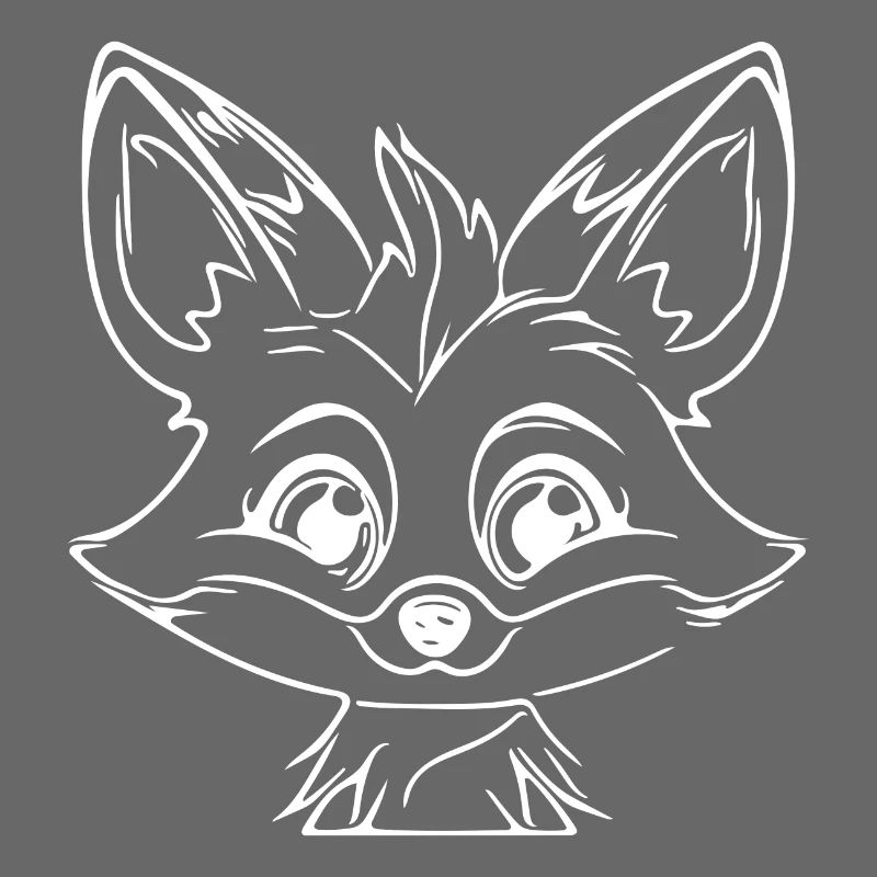 Cute Cute Kids Fox