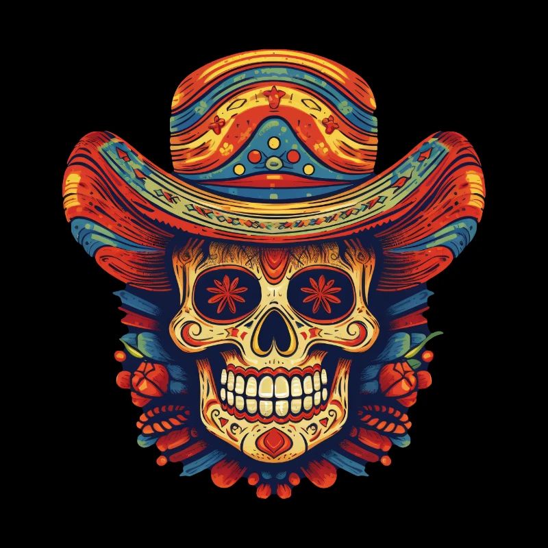 Cinco de Mayo Skull