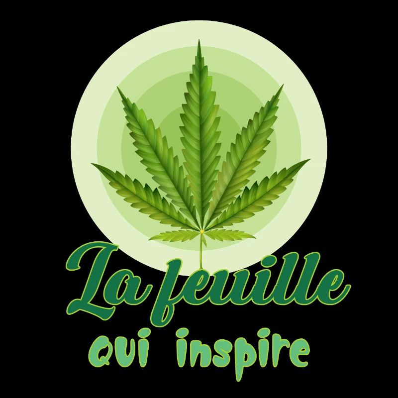 La feuille qui inspire - Feuille de cannabis - Bob