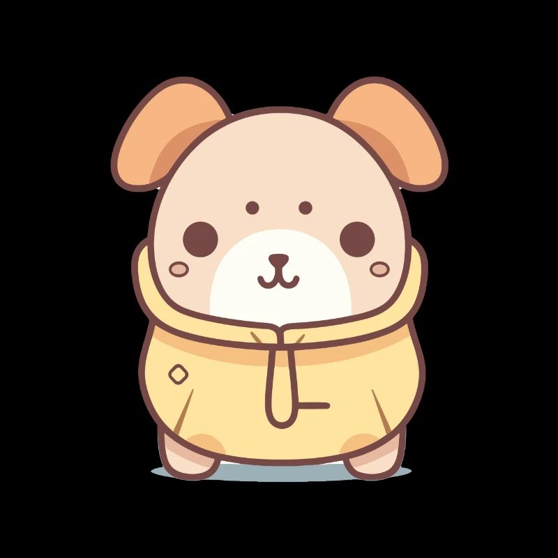 Chien - Style Kawaii