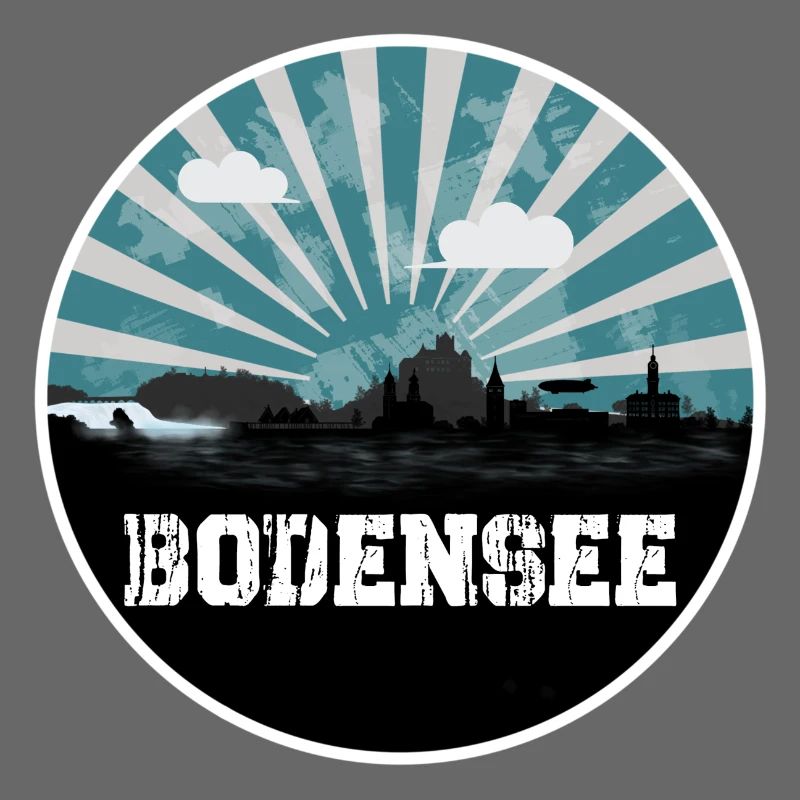 Bodensee Blue Hour Skyline